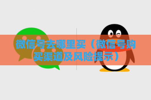 微信号去哪里买（微信号购买渠道及风险提示）