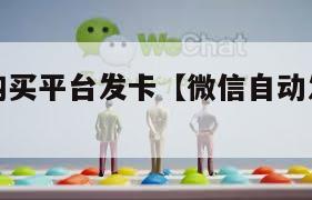 微信自助购买平台发卡【微信自动发卡网平台】