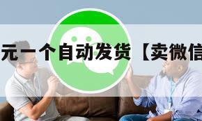 微信号30元一个自动发货【卖微信的正规交易平台】