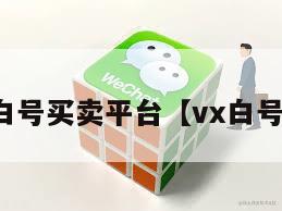 微信白号买卖平台【vx白号出售】