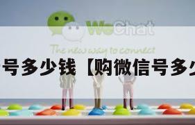 买微信新号多少钱【购微信号多少钱一个】